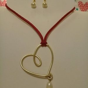 ❤choker..red ❤set